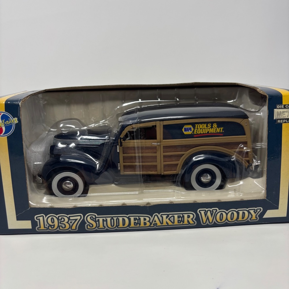 1937 Studebaker Woody NAPA Tools & Equipment Diecast Metal Bank Replica 1:24